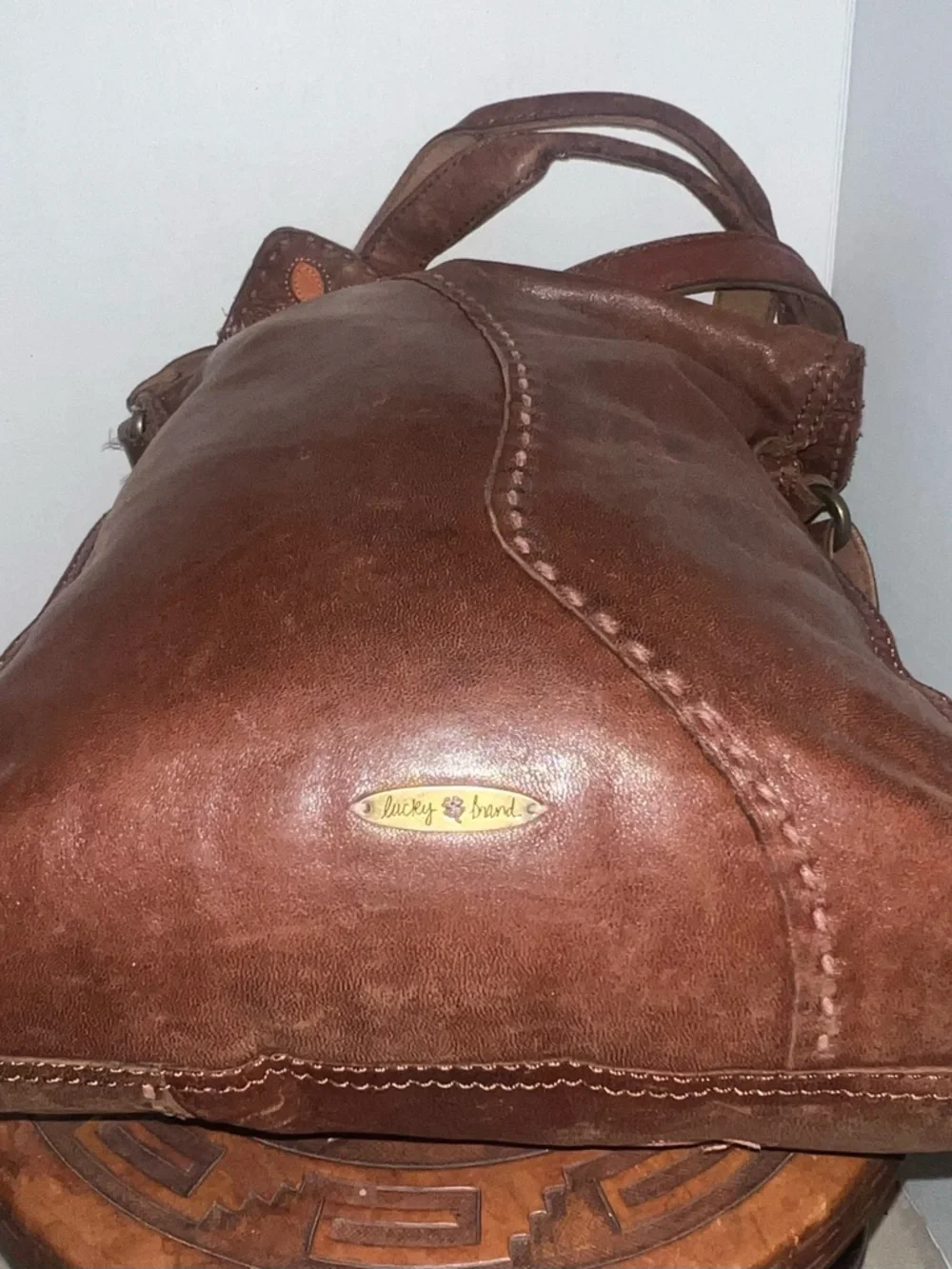 LUCKY BRAND Abbey Road Hippie Foldover Bag - Picture 6 of 12